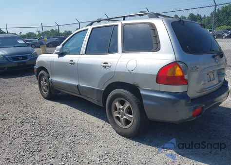 2003 Hyundai Santa Fe Gls/Lx из США, поврежденный, VIN KM8SC73D83U370273